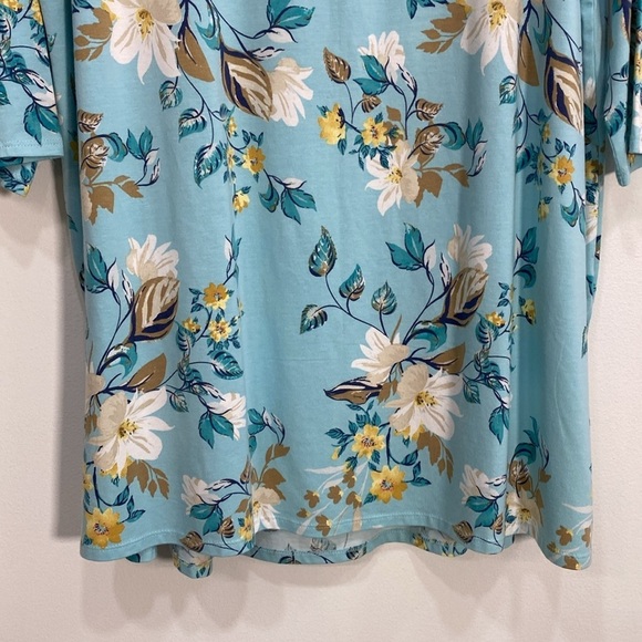 J. Jill XL Tall Tunic Floral Supima Cotton Modal - Picture 3 of 10